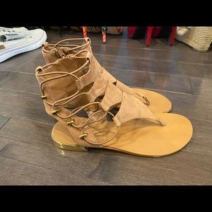 Aldo short gladiator style sandals